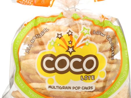 COCO LITE: Multigrain Pop Cake Original, 2.64 oz For Discount