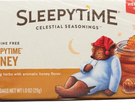 CELESTIAL SEASONINGS: Sleepytime Honey Tea Pack of 20, 1 oz Sale