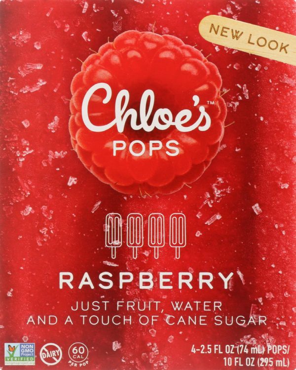 CHLOES: Fruit Pop Raspberry, 10 oz For Cheap