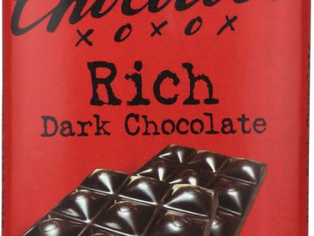 CHOCOLOVE: Rich Dark Chocolate Bar, 3.2 oz For Sale