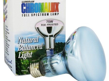 CHROMALUX: Flood Light Frosted-72 Watt, 1 pk on Sale