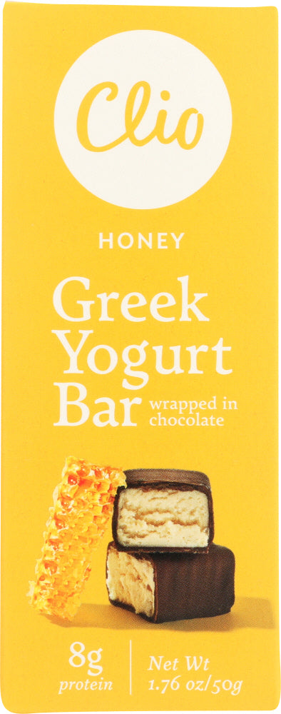 CLIO: Honey Greek Yogurt Bar, 1.76 oz Hot on Sale