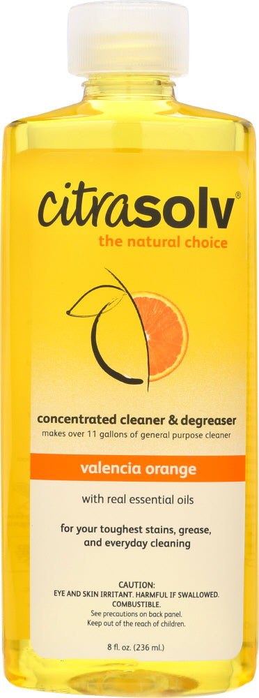 CITRASOLV: Concentrate Cleaner & Degreaser Valencia Orange, 8 oz Hot on Sale