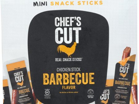 CHEFS CUT: Chicken Mini Snack Sticks Barbecue, 3.5 oz Supply