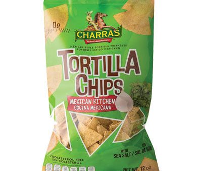 CHARRAS: Mexican Kitchen Tortilla Chips, 12 oz Online now