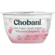 CHOBANI: Less Sugar Greek Yogurt Willamette Raspberry, 5.30 oz Sale