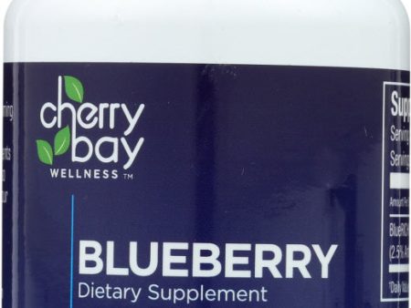 CHERRY BAY WELLNESS: Blueberry Dietary Supplement, 90 cp Fashion