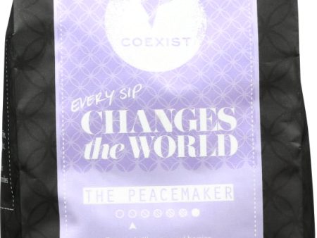 COEXIST: Coffee Peacemaker Whole Bean, 10 oz on Sale