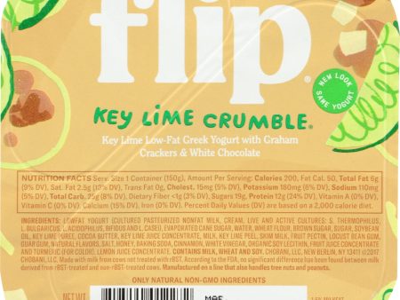 CHOBANI: Yogurt Flip Key Lime Crumble, 5.3 oz Supply