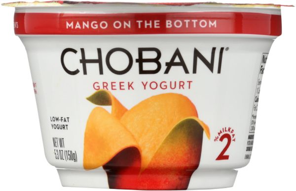 CHOBANI: Mango on the Bottom Low-Fat Greek Yogurt, 5.3 Oz Online