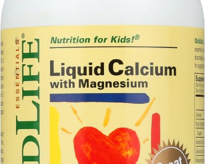 CHILDLIFE ESSENTIALS: Liquid Calcium with Magnesium Natural Orange Flavor, 16 oz Fashion