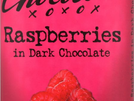 CHOCOLOVE: Raspberries In Dark Chocolate Bar, 3.1 oz For Discount