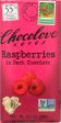 CHOCOLOVE: Raspberries In Dark Chocolate Bar, 3.1 oz For Discount