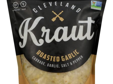 CLEVELAND KRAUT: Roasted Garlic Sauerkraut, 16 oz Online now