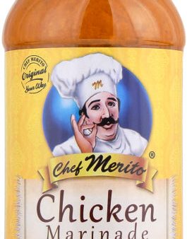 CHEF MERITO: Chicken Marinade, 25 oz Online Hot Sale