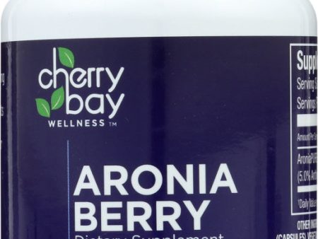 CHERRY BAY WELLNESS: Aronia Berry Dietary Supplement, 90 cp For Cheap