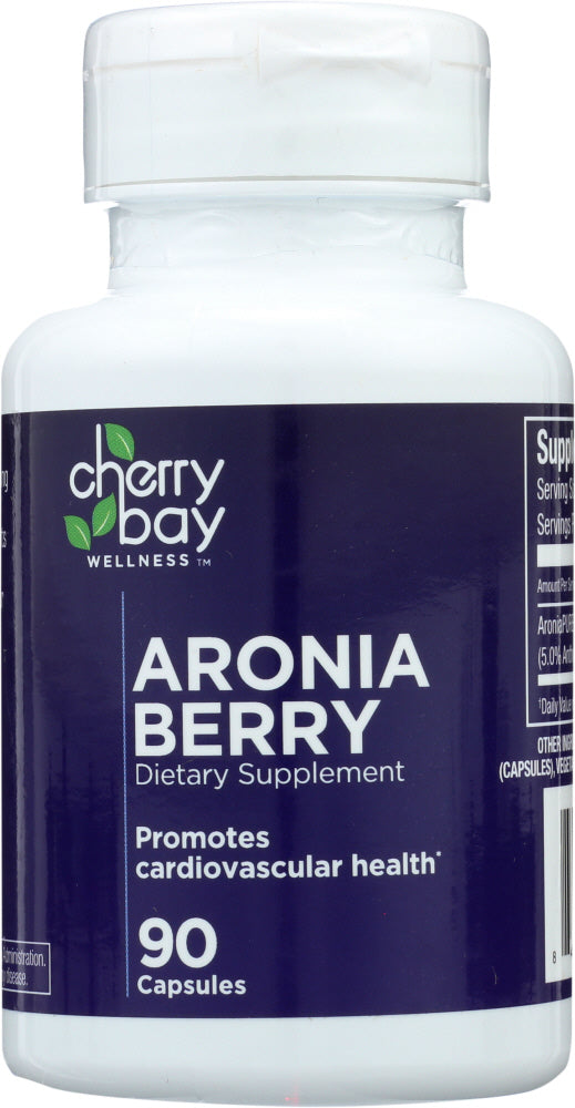 CHERRY BAY WELLNESS: Aronia Berry Dietary Supplement, 90 cp For Cheap