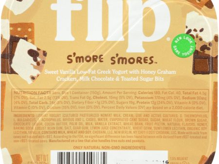 CHOBANI: Yogurt Flip Smore, 5.3 oz Supply