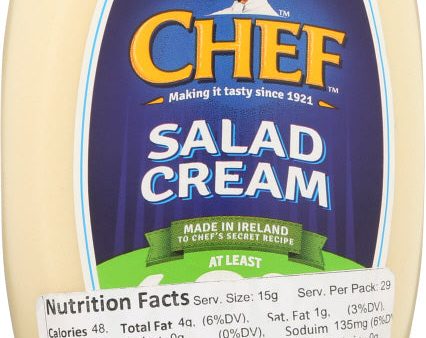 CHEF: Salad Cream Squeez, 15.5 oz Discount