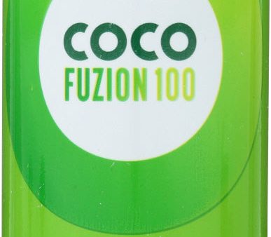 COCO FUZION 100: Natural Sparkling Coconut Water Lime, 8.3 oz For Sale