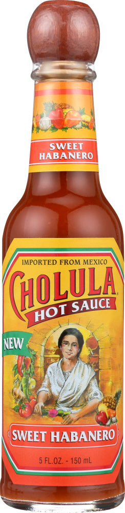 CHOLULA: Sweet Habanero Hot Sauce, 5 oz Hot on Sale