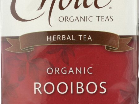 CHOICE ORGANIC TEAS: Organic Rooibos Herbal Tea 16 Tea Bags, 1.27 Oz Discount