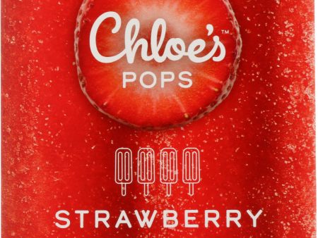 CHLOES: Fruit Pop Strawberry, 10 oz Online Hot Sale