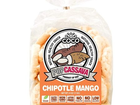 COCO LITE: Pop Cassava Chipotle Mango, 4 oz For Sale