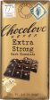 CHOCOLOVE: Extra Strong Dark Chocolate Bar, 3.2 oz on Sale