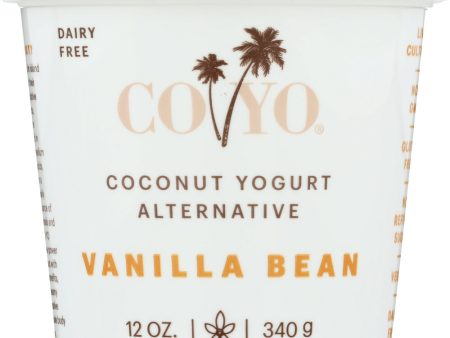 CO YO: Coconut Yogurt Alternative Vanilla Bean, 12 oz Online Hot Sale