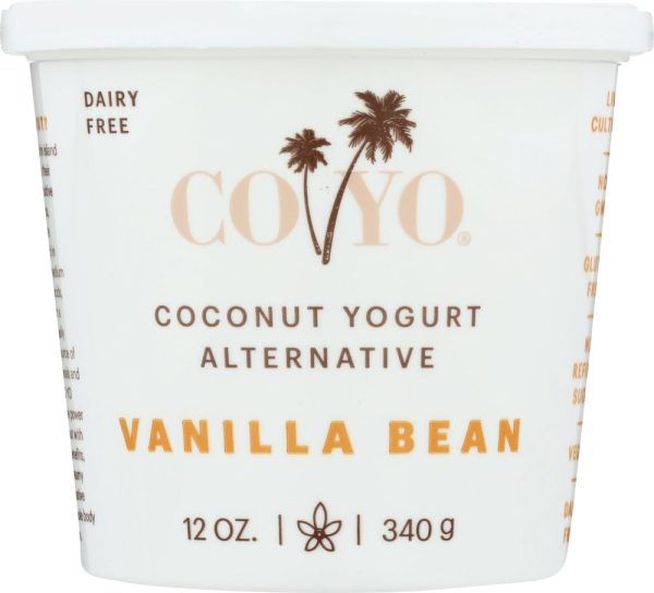 CO YO: Coconut Yogurt Alternative Vanilla Bean, 12 oz Online Hot Sale