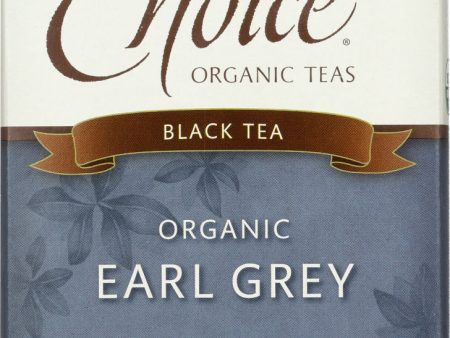 CHOICE TEA: Organic Earl Grey Tea, 16 bg on Sale