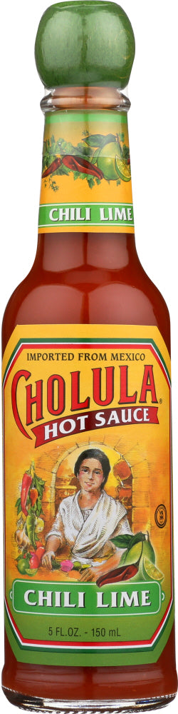 CHOLULA: Chili Lime Hot Sauce, 5 oz Discount