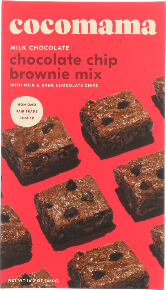 CISSE COCOA CO: Mix Brownie Milk Chocolate Chip, 16.2 oz Cheap