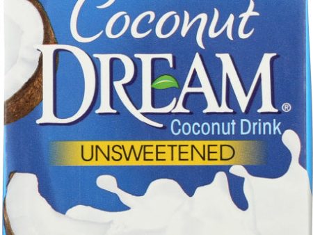 COCONUT DREAM: Enriched Unsweetened Original Coconut Drink, 32 oz on Sale