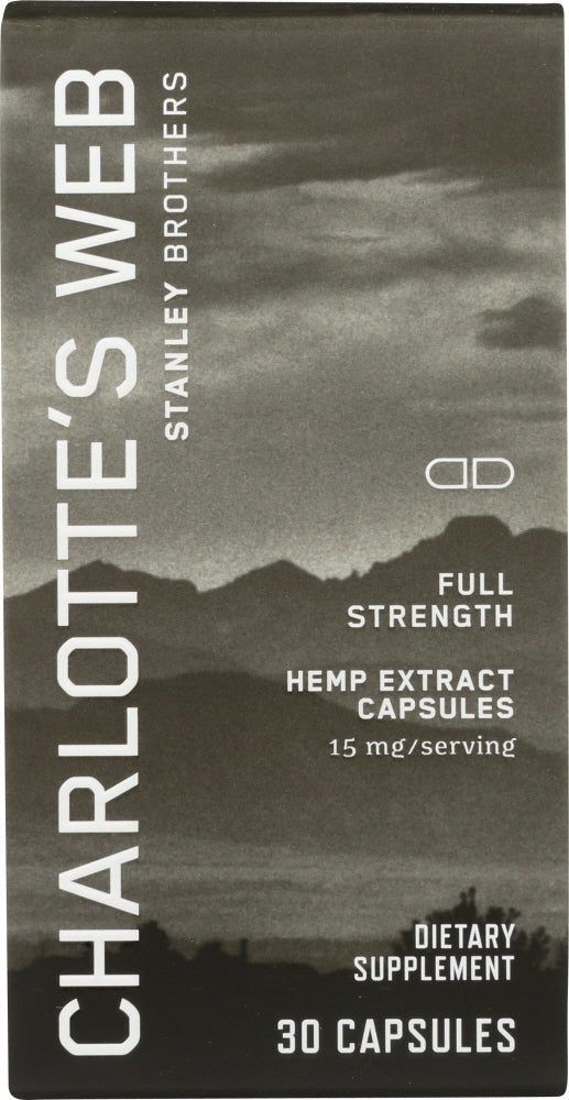 CHARLOTTES WEB: Capsule Full Strength, 15 mg, 30 pc For Sale