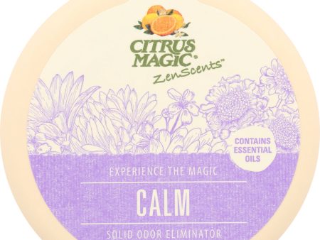 CITRUS MAGIC: Solid Air Freshener Calm, 7 oz Fashion