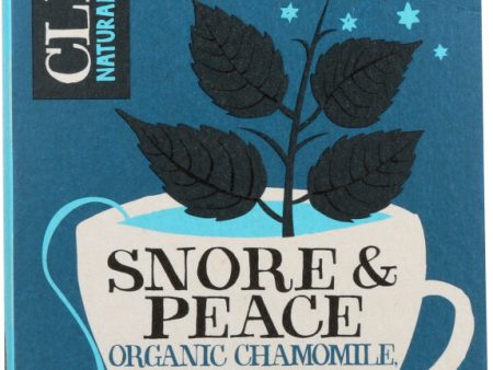 CLIPPER: Organic Snore & Peace Tea, 1.06 oz Online now