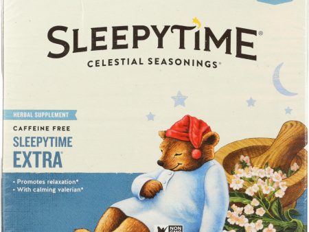 CELESTIAL SEASONINGS: Wellness Sleepytime Extra Tea Pack of 40, 2.5 oz Online