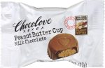 CHOCOLOVE: Peanut Butter Cups Milk Chocolate, 0.6 oz Online now