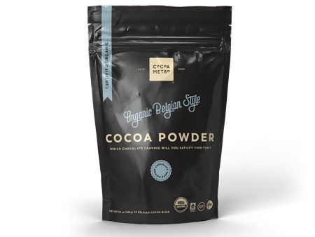 COCOA METRO: Organic Belgian Cocoa Powder, 10 oz Fashion