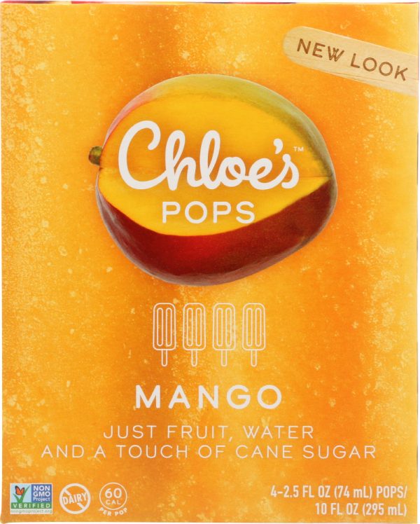 CHLOES: Fruit Pop Mango, 10 oz For Cheap