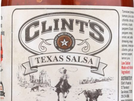 CLINT S: Texas Chipotle Salsa, 16 oz on Sale