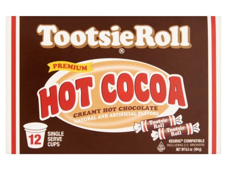 COCOA HOT TOOTSIE ROLL: Cocoa Hot Tootsie Roll, 12 pc Online now