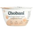 CHOBANI: Less Sugar Greek Yogurt Clingstone Peach, 5.30 oz Fashion