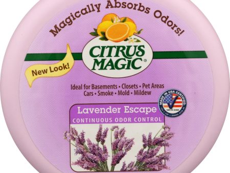 CITRUS MAGIC: Air Freshener Solid Lavender, 8 oz For Sale