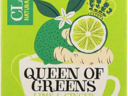 CLIPPER: Organic Queen of Greens Tea, 1.41 oz on Sale