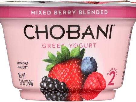 CHOBANI: YOGURT MXD BERY 2% BLNDED (5.300 OZ) Sale