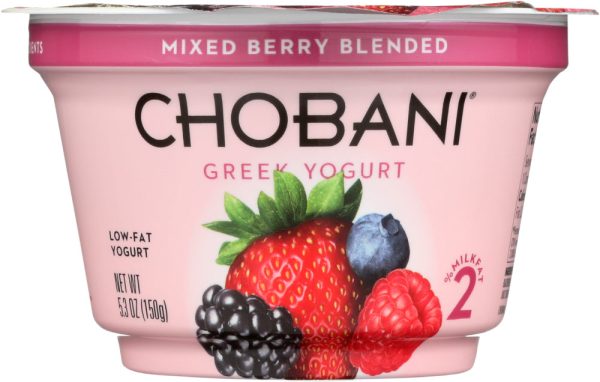 CHOBANI: YOGURT MXD BERY 2% BLNDED (5.300 OZ) Sale