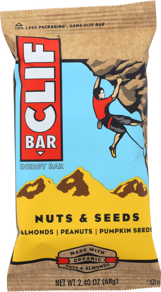 CLIF: Energy Bar Nuts & Seeds, Made With Organic Almonds, 2.4 oz Cheap